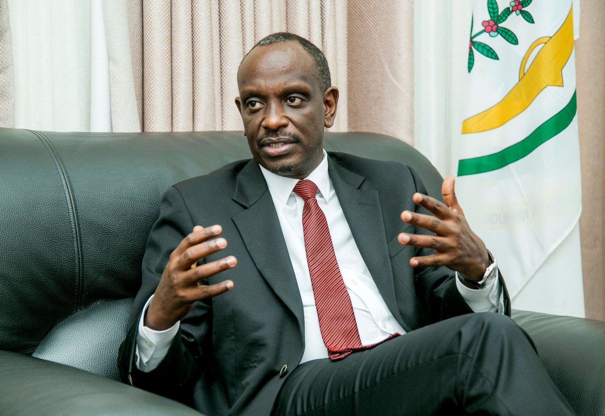 Richard Sezibera, le ministre rwandais des Affaires étrangères. © Cyril Ndegeya pour JA