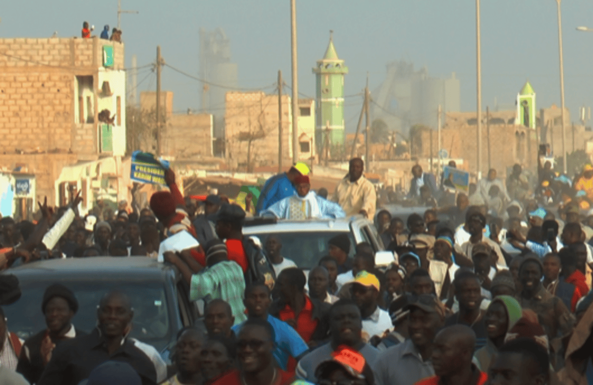 Abdoulaye Wade, à Dakar, le jeudi 7 janvier 2019. © Cheick Berthe