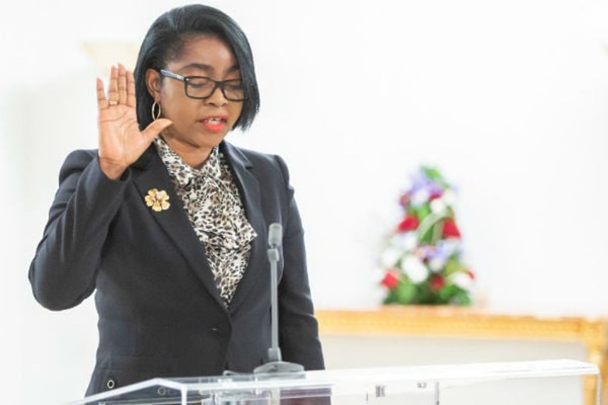 Rose Christiane Ossouka Raponda. © Présidence de la République Gabonaise