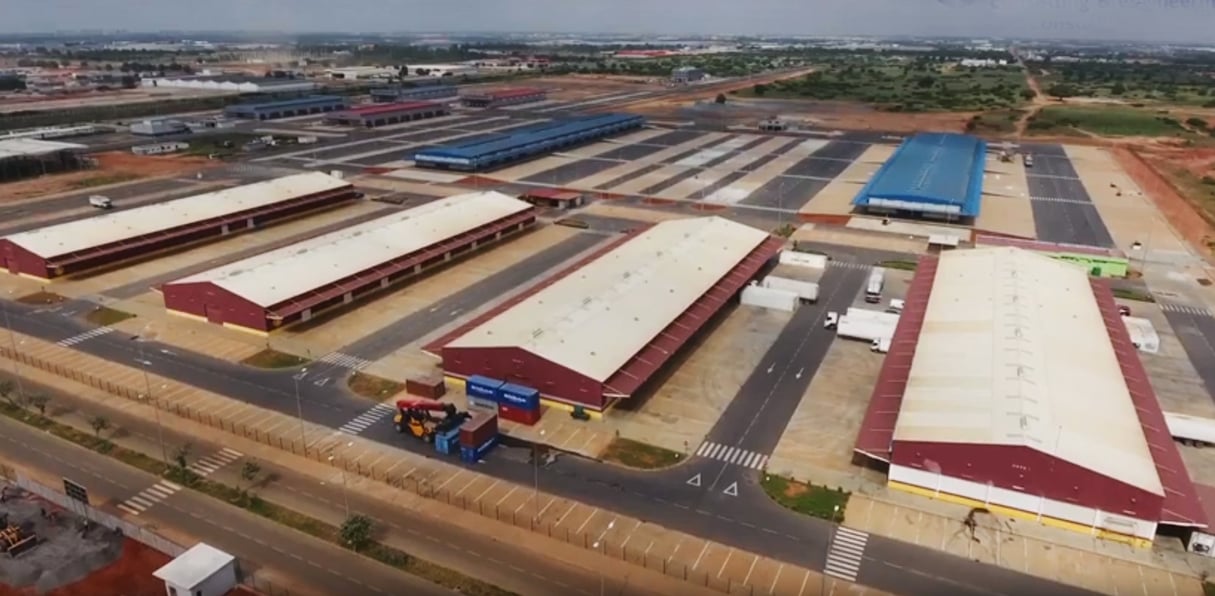 Centro de Logística y Distribución (CLOD) de Luanda. Incatema Consulting & Engineering &copy; Incatema