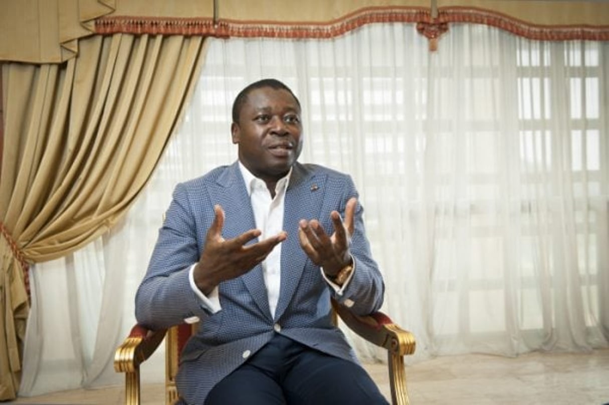 Faure Essozimna Gnassingbe, president de la République togolaise © Vincent Fournier/JEUNE AFRIQUE/REA