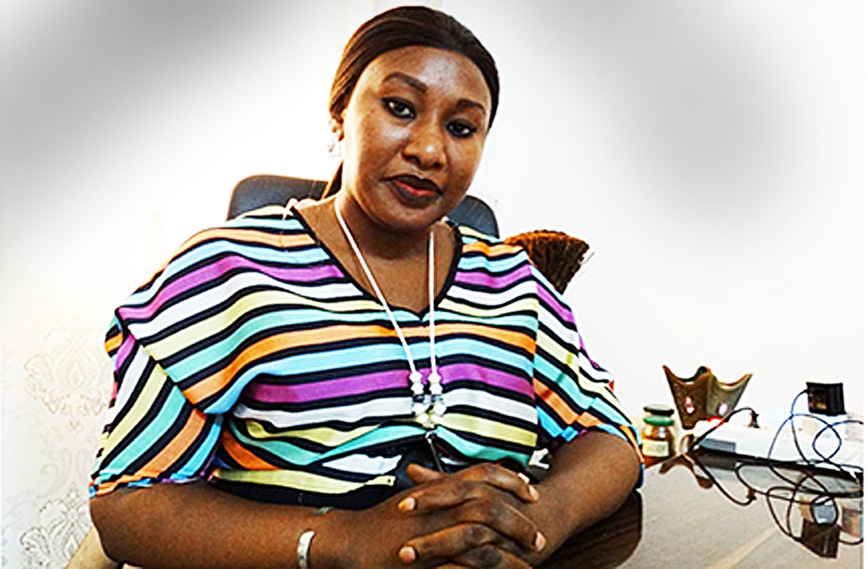 Diakité Kadidia Fofana, Porte-parole du Collectif des amazones contre les violences faites aux femmes. &copy; DR
