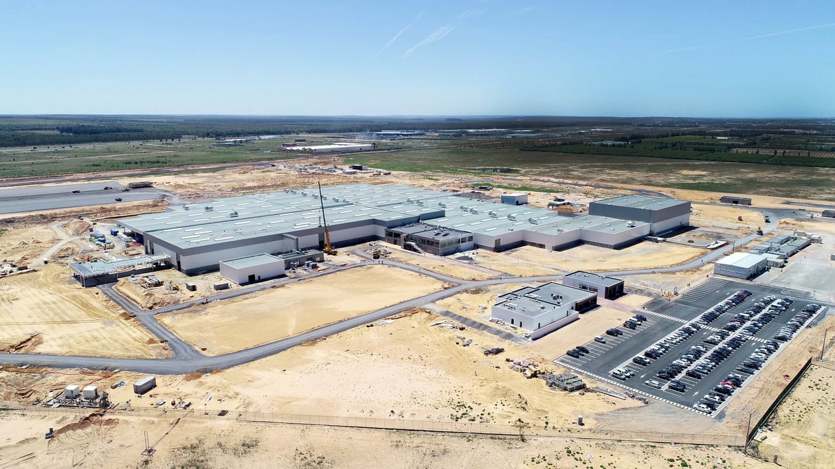 L’usine de Kenitra, au nord de Rabat, s’est vu confier la fabrication de la nouvelle 208. © PSA