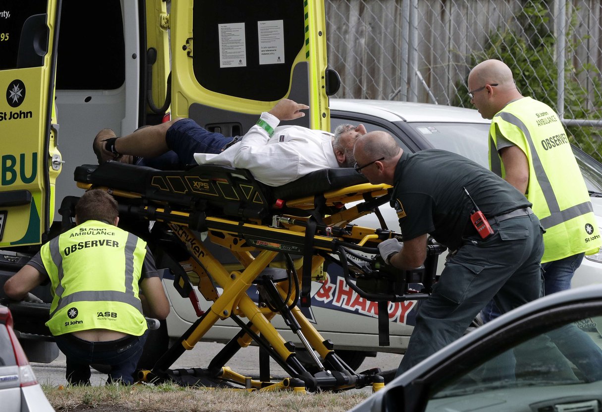 D’après les autorités néo-zélandaises, au moins 49 personnes ont été tuées et une vingtaine d’autres grièvement blessées. © Mark Baker/AP/SIPA