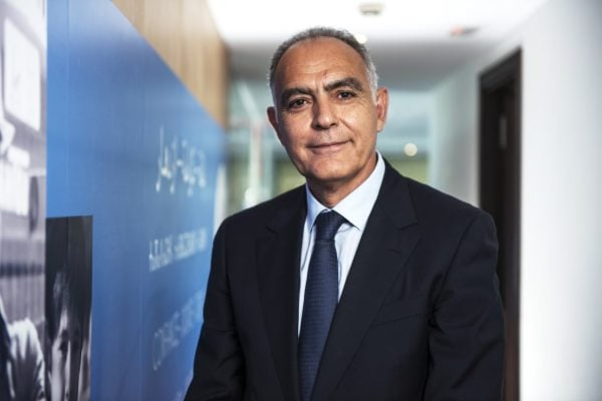 Salaheddine MEZOUAR, ex-président de la CGEM, Confédération Générale des Entreprises du Maroc. © Hassan OUAZZANI/JA