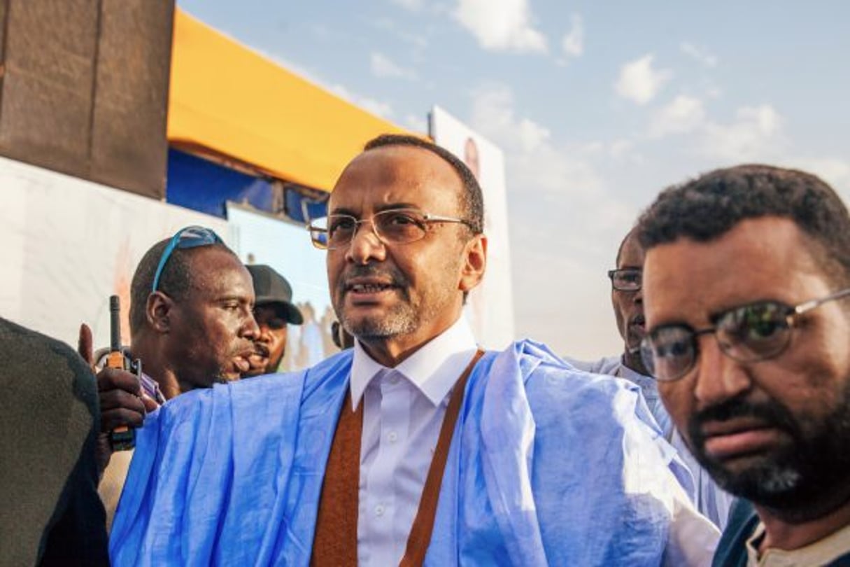 Mohamed Ould Boubacar, le 30 mars, à Nouakchott. © Carmen Abd Ali / AFP