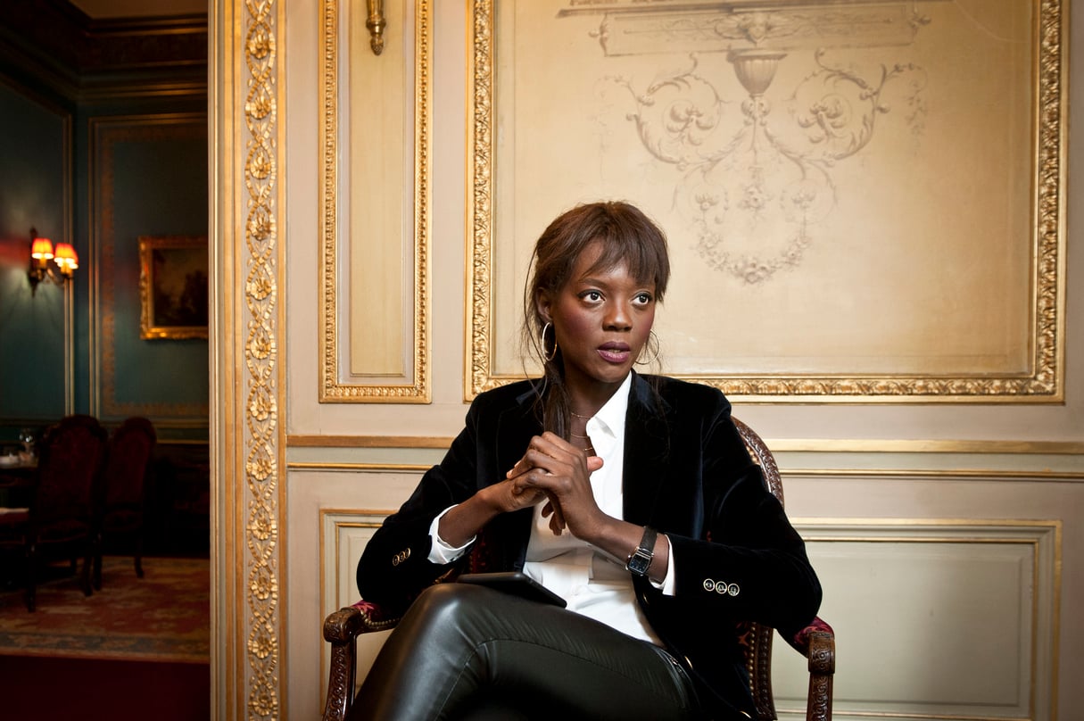 Rama Yade, ancienne secrétaire d’État chargée des Affaires étrangères et des Droits de l’Homme (de 2007 a 2009), à Paris, le 10 avril 2019. © Vincent Fournier/JA