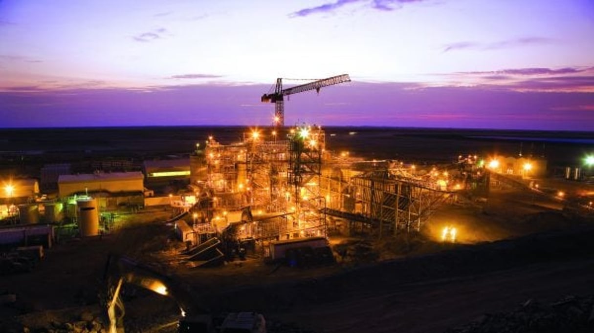 La mine de Tasiast, à 300 km au nord de Nouakchott, produit 6 à 7 tonnes d’or par an. Une production qui pourrait à court terme tripler. © Kinross