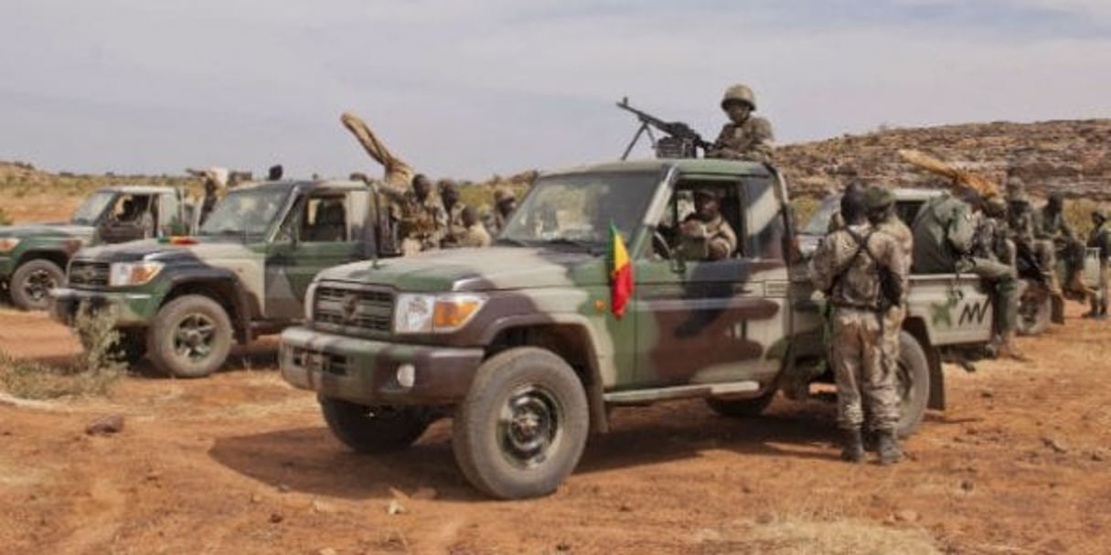 Des soldats maliens dans la région de Mopti, dans le centre du pays, en 2012. © AP/SIPA