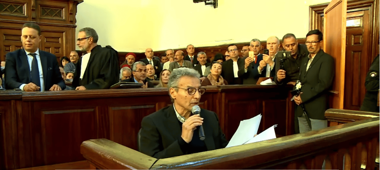 Lotfi Ben Youssef, le fils du leader indépendantiste, à l’ouverture du procès de l’assassinat de son père jeudi 16 mai 2019.