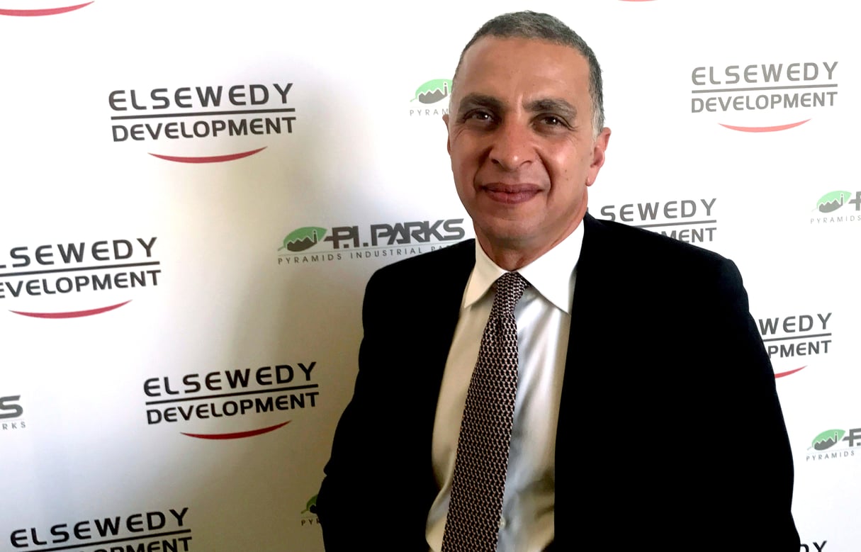 Ahmed El Sewedy, Président de l’entreprise El Sewedy Electric, au/Caire en 2017. Photo © Ehab Farouk/REUTERS &copy; Ehab Farouk/REUTERS