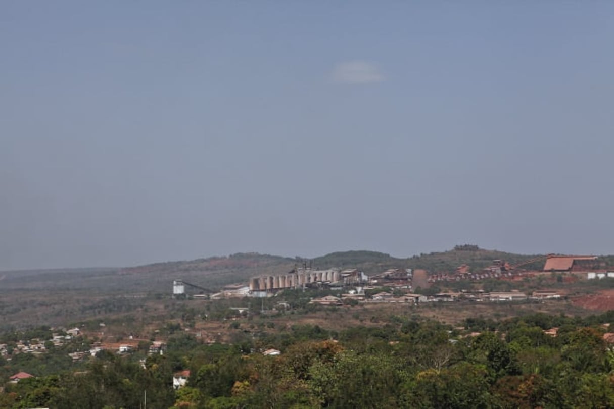 L’usine d’alumine de Friguia exploitée par Rusal à Fria, en Guinée. © Joan Tilouine pour J.A.