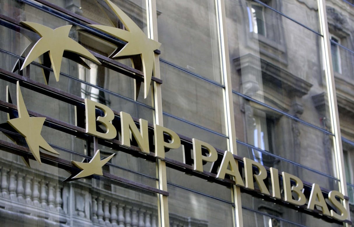 Logo de la BNP. © REMY DE LA MAUVINIERE/AP/SIPA