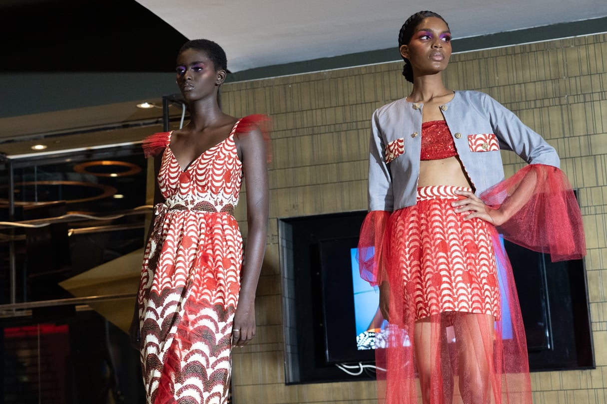 Lors de la Dakar Fashion Week 2019. &copy; Crédit : Youri Lenquette