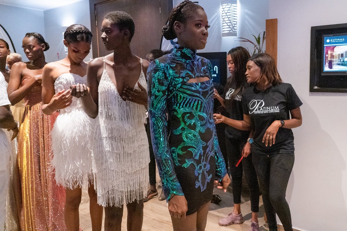 Lors de la Dakar Fashion Week 2019. © Crédit : Youri Lenquette