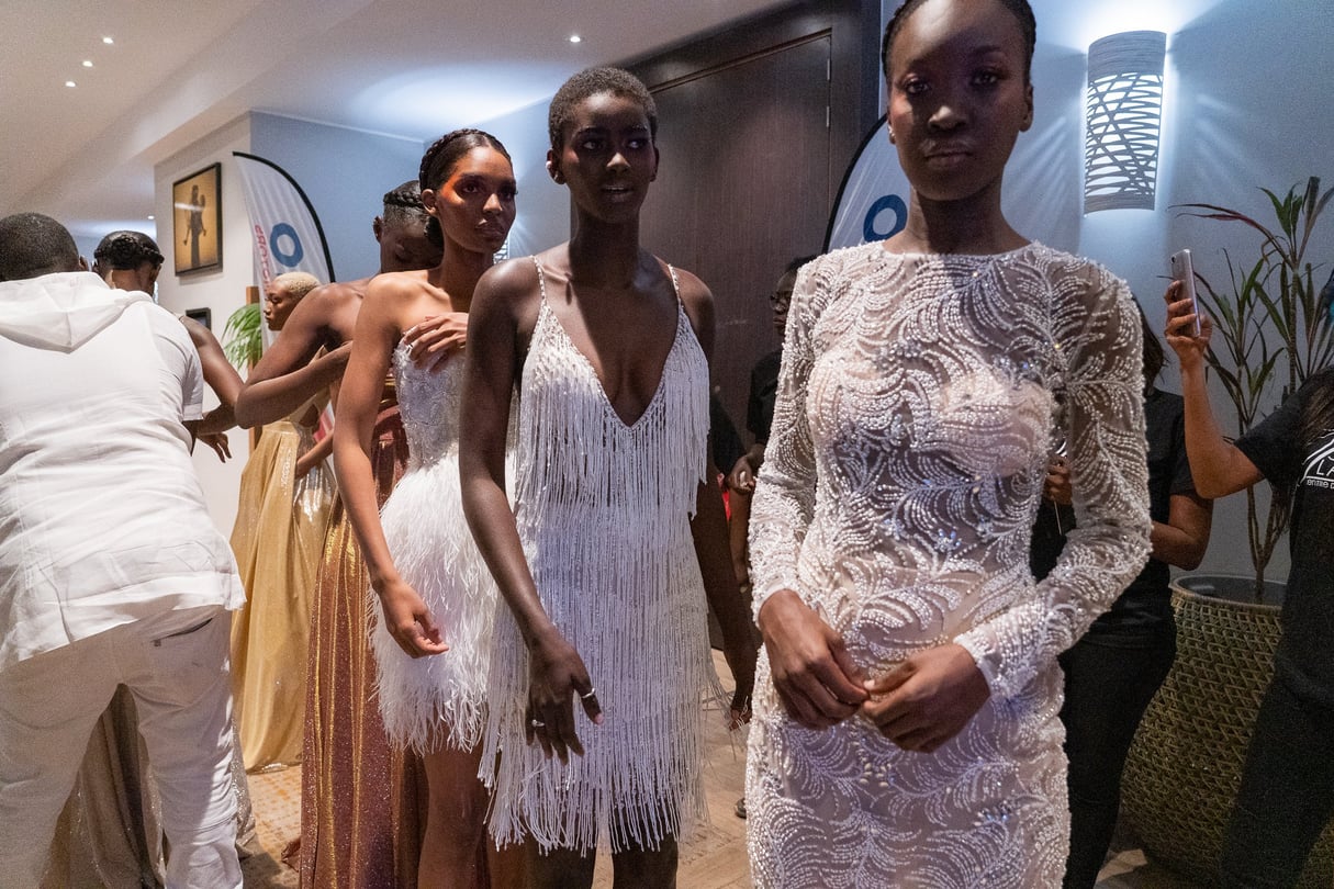 Lors de la Dakar Fashion Week 2019. &copy; Crédit : Youri Lenquette