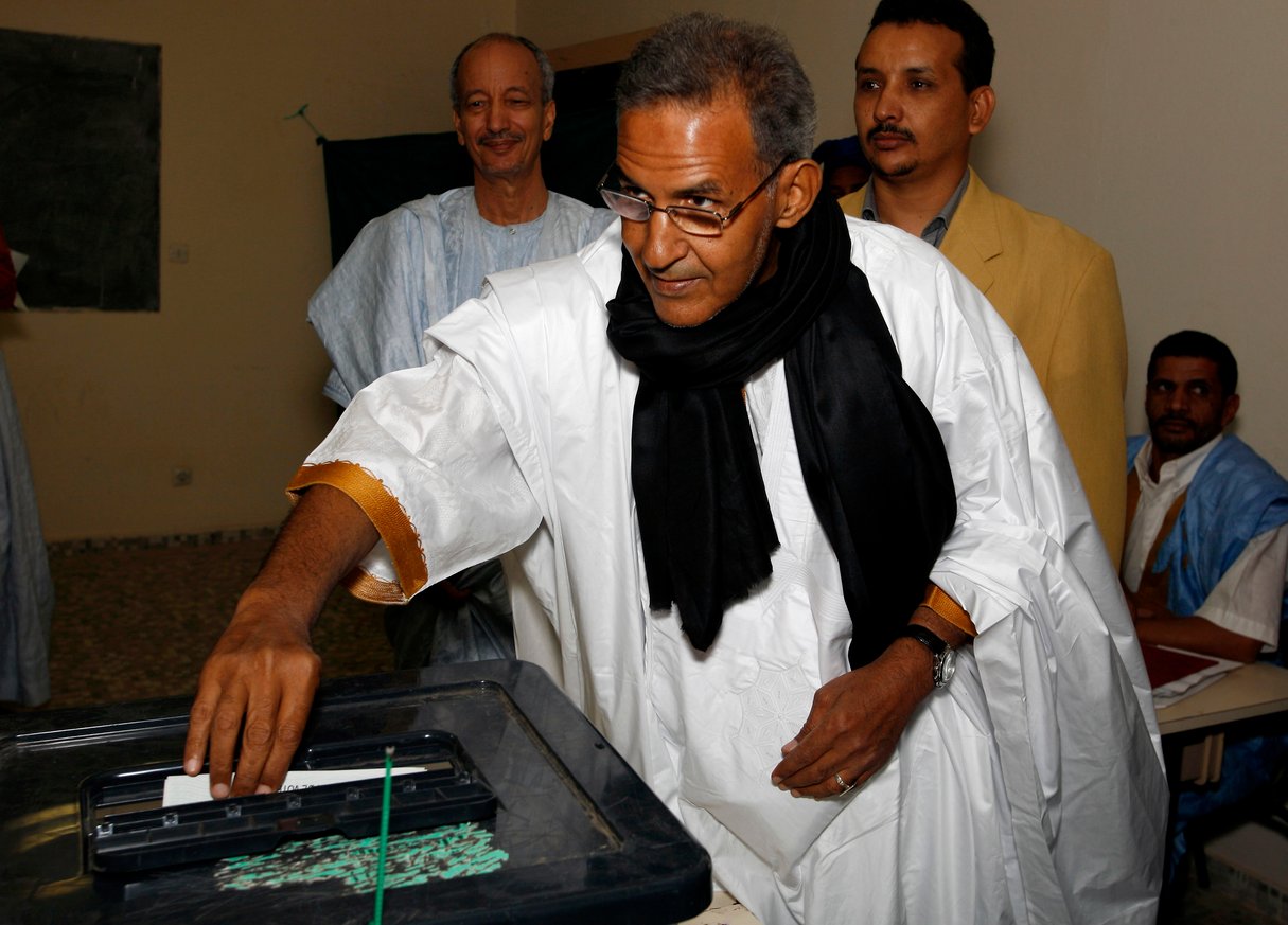 L'opposant Ahmed Ould Daddah, lors de la présidentielle de 2007 en Mauritanie. &copy; REUTERS/Finbarr O&rsquo;Reilly