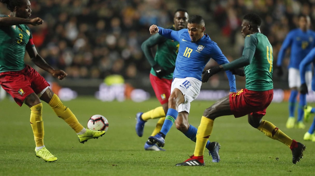 Match Brésil/Cameroun, le 20 novembre 2018 © Frank Augstein/AP/SIPA