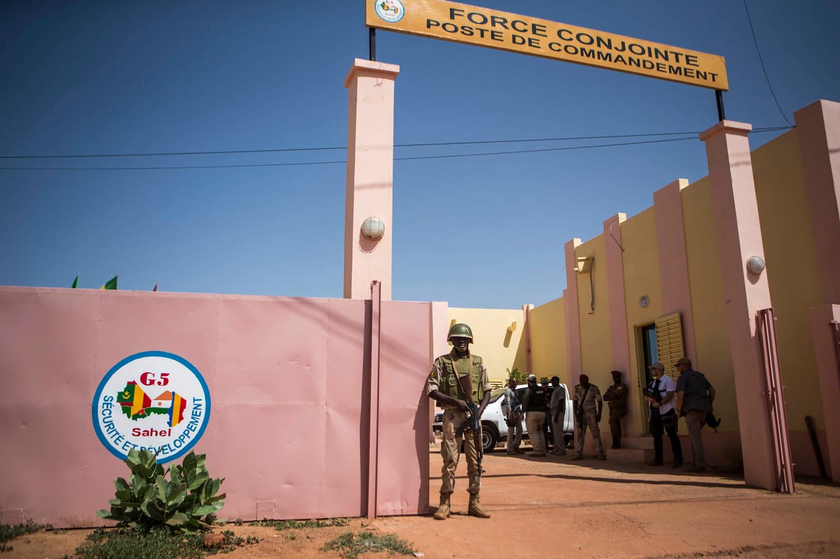 Quartier général de la force conjointe G5 Sahel basée à Sévaré, en octobre 2017. © Flickr / MINUSMA/Harandane Dicko