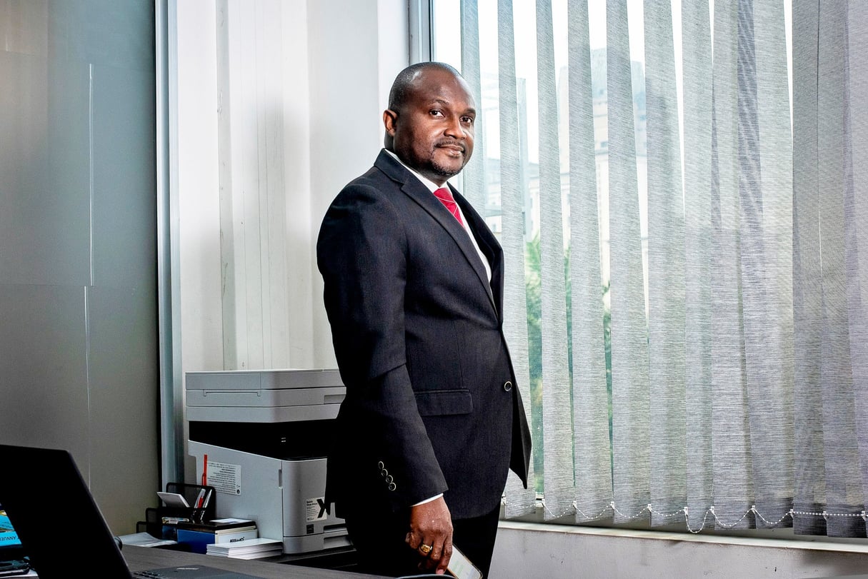 Bob David Nzoimbengene, expert comptable, associé-gérant de Deloitte RDC © Arsene Mpiana Mokwe pour JA