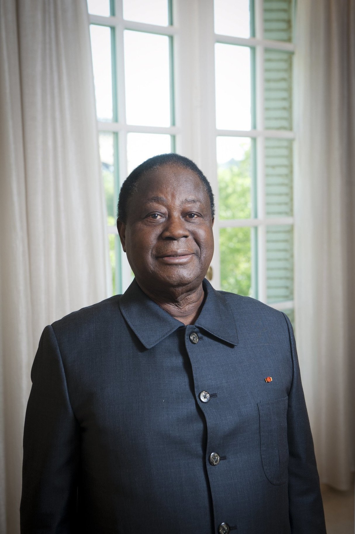Henri Konan Bedie, président du Parti Democratique de Cote d'Ivoire (PDCI) &copy; V. FOURNIER/JA