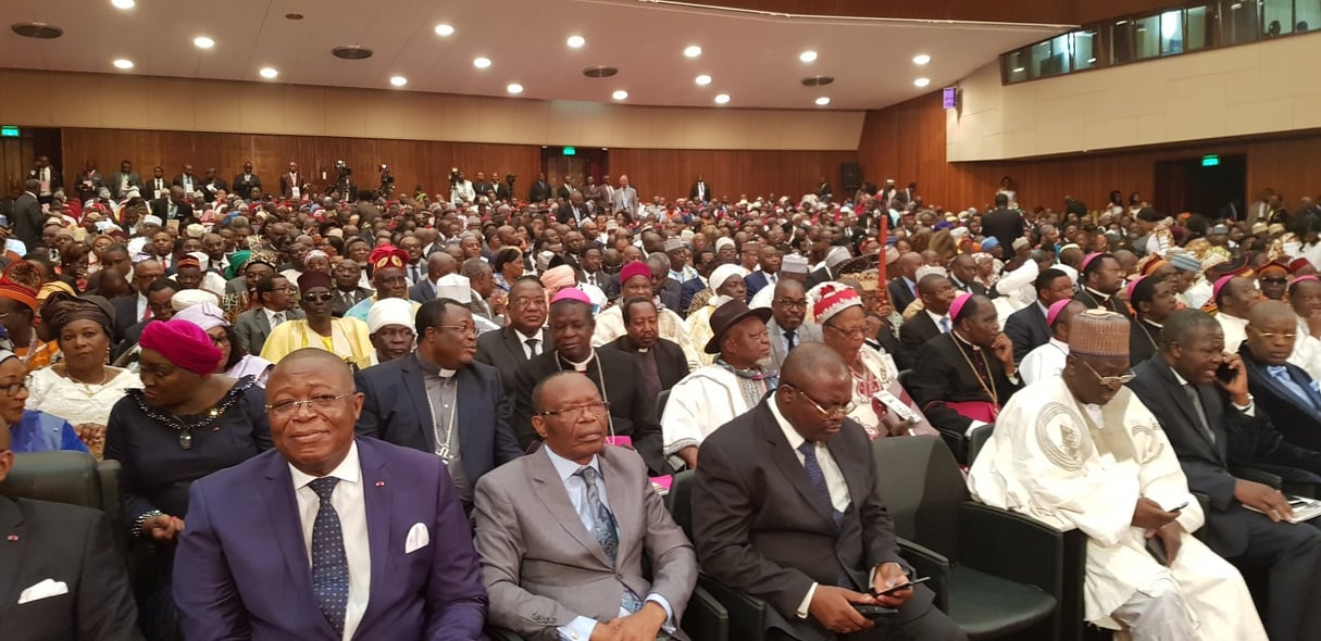 Lors de la séance d’ouverture du dialogue national, le 30 septembre 2019 à Yaoundé. © DR / Grand Dialogue National Cameroun