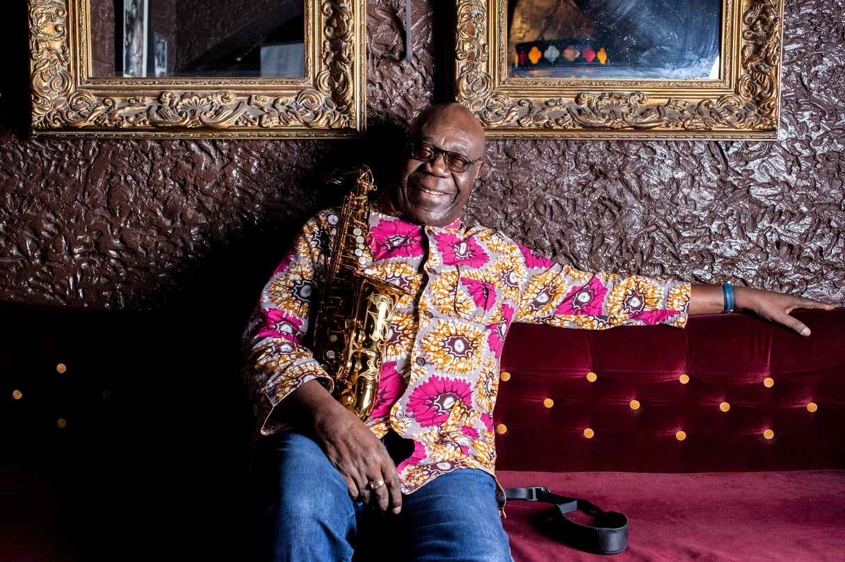 Le jazzman en septembre au Caveau de la Huchette,à Paris. © Elodie Ratsimbazafy pour JA