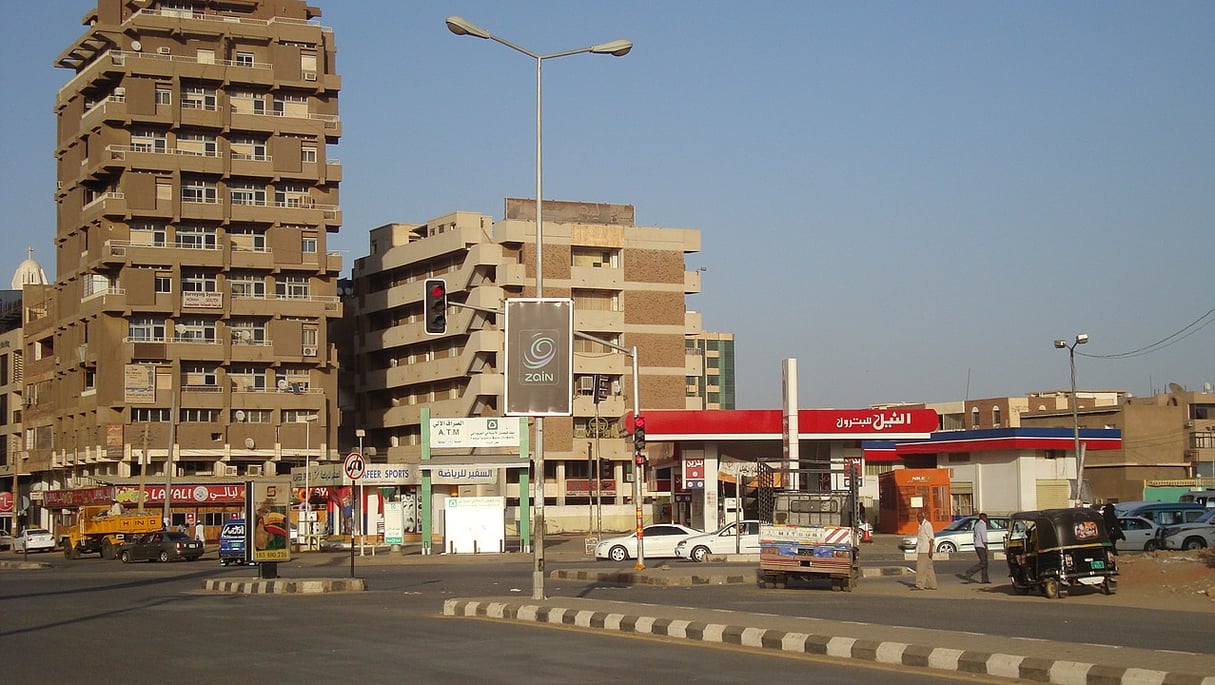 Un boulevard à Khartoum © Crédit : Asim