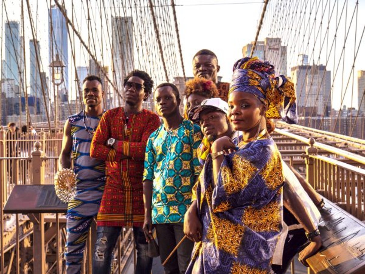 Les membres du Benin International Musical ont fait l’objet d’un casting. © Axel Vanlerberghe/derapage productions