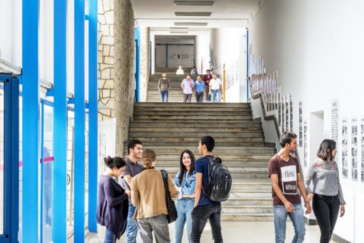 Ecole Nationale d’Ingénieurs de Tunis ENIT au campus d’El Manar à Tunis 24-10-2019 © Nicolas Fauqué/www.imagesdetunisie.com