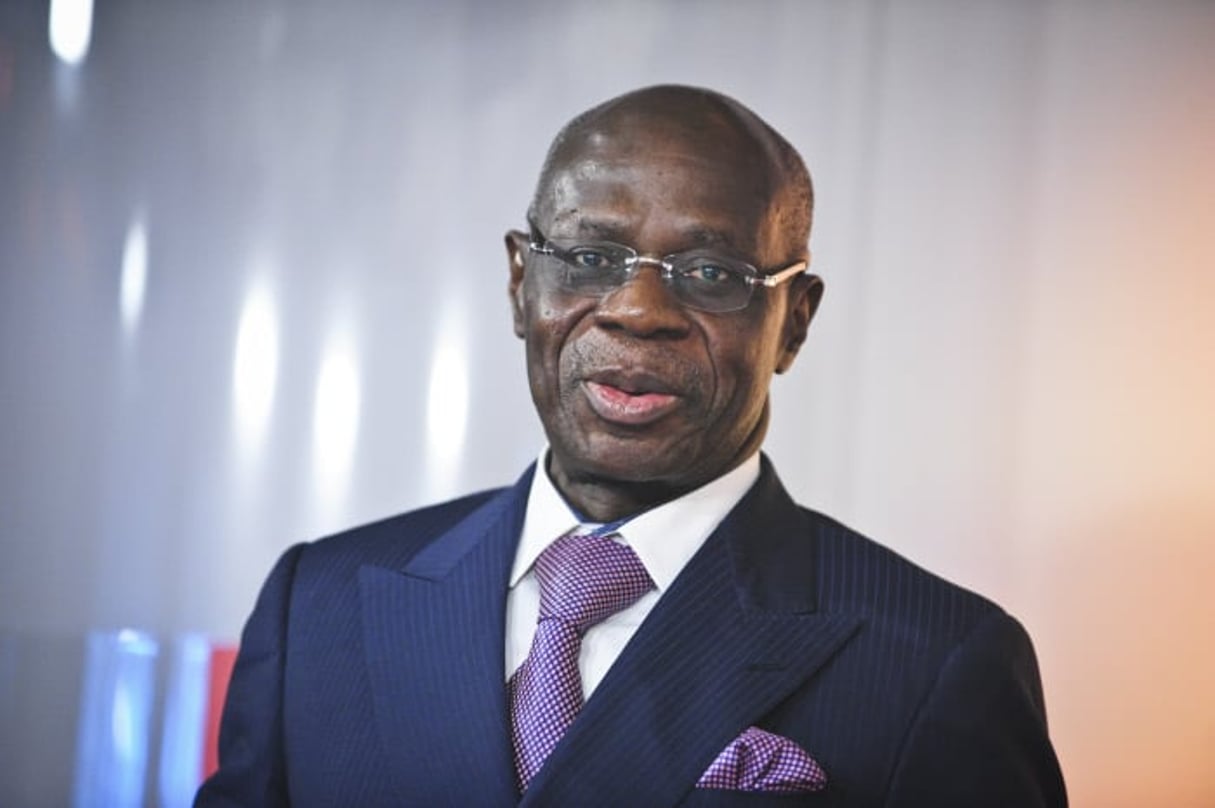 Albert Yuma Mulimbi, ici en 2016 à Paris, a été réélu le 26 novembre à la tête de la Fédération des entreprises congolaises. © Vincent Fournier/JA
