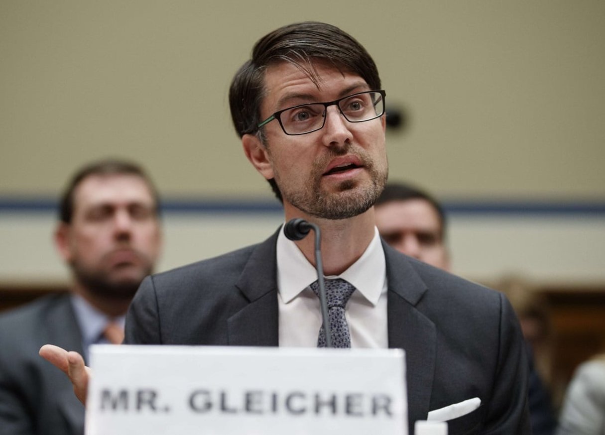 Nathaniel Gleicher, responsable de la politique de cybersécurité de Facebook. © Carolyn Kaster/AP/SIPA/2019