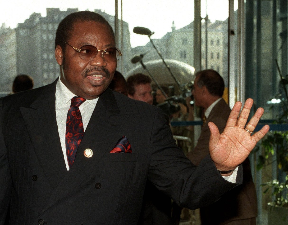 Dan Etete, lorsqu’il était ministre nigérian du Pétrole, en 1998. © Archives Reuters