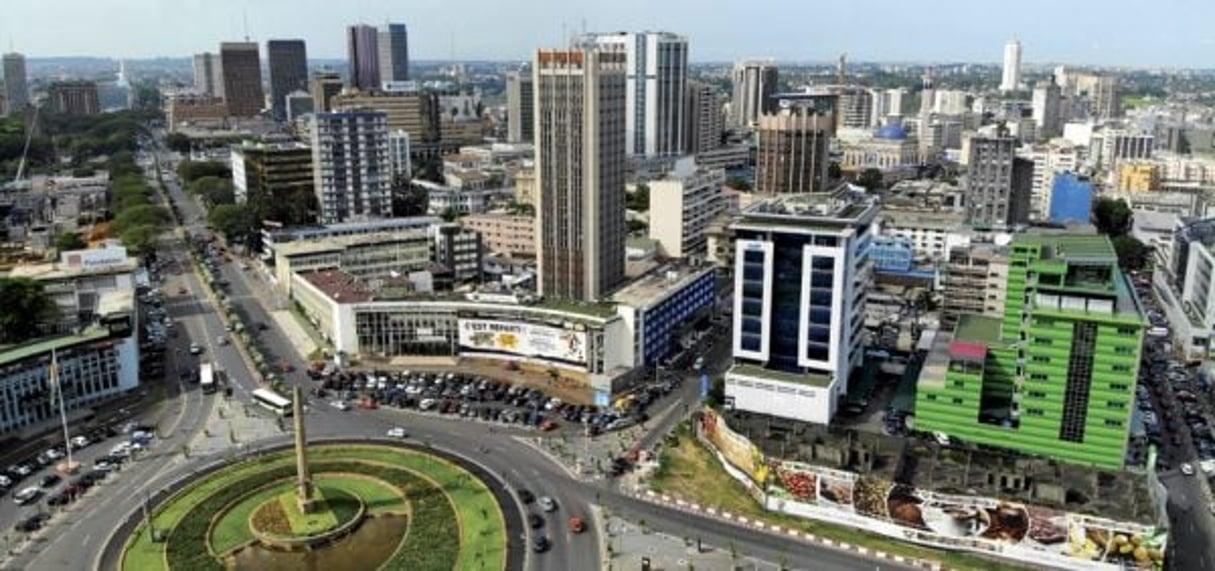 Abidjan, capitale de la Côte d’Ivoire nouvelle. © Renaud Van Der Meeren/ Les éditions Jaguar