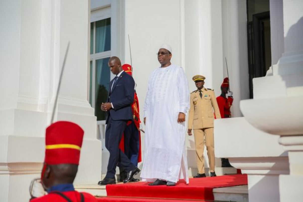 Rencontre au Palais de la République avec le Président Abdoulaye Wade© Présidence Sénégal / Photo : Lionel Mandeix © Lionel Mandeix/Présidence Sénégal