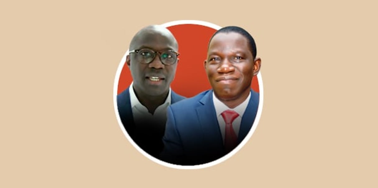 Simon Tiemtoré, de Lilium Capital, et Bernard Dossongui Koné, d’Atlantic Financial