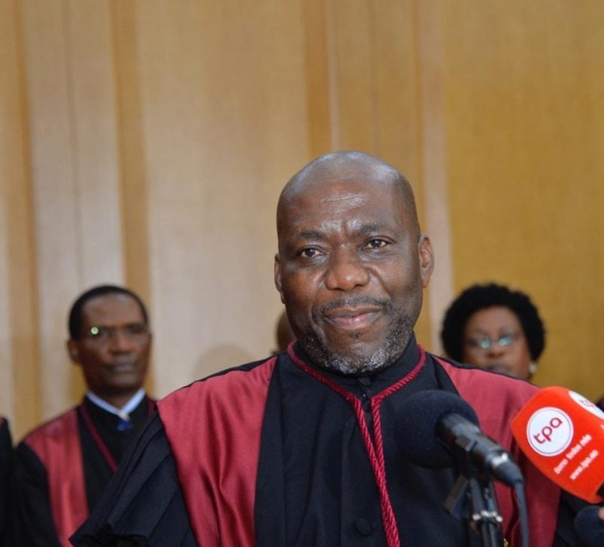 Joel Leonardo, président du Tribunal suprême, à Luanda © Tribunal supremo (Angola)