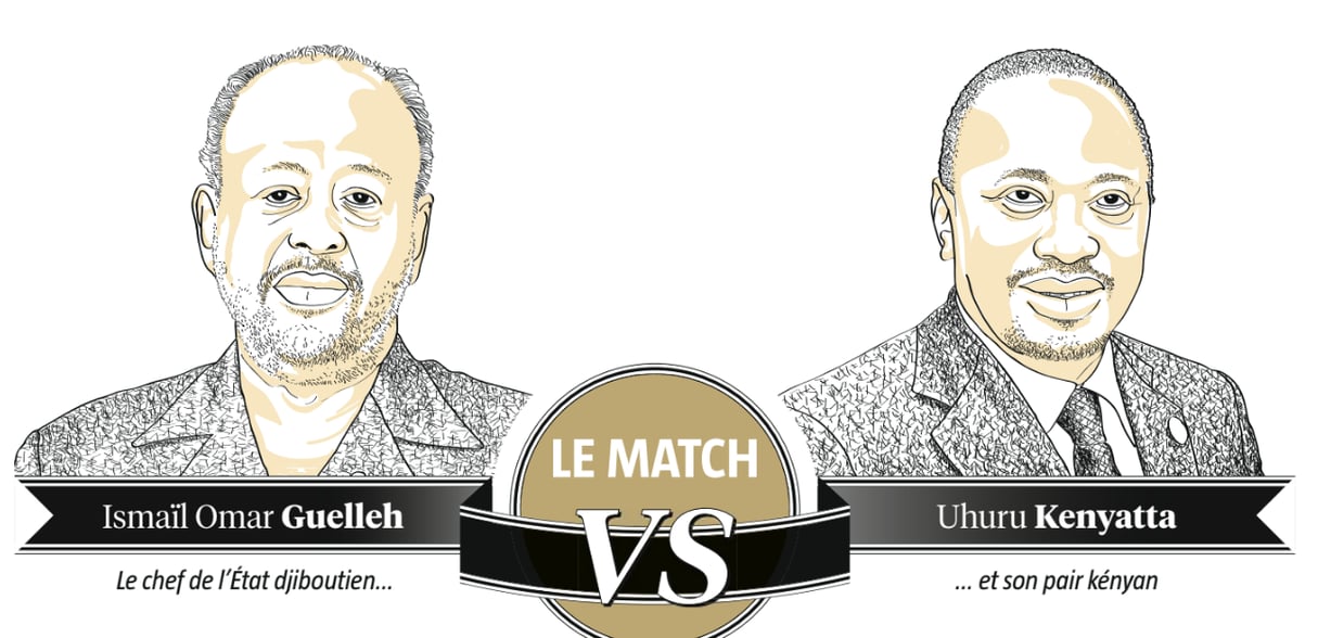 Le match de la semaine entre Ismaïl Omar Guelleh et Uhura Kenyatta