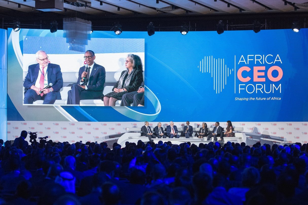 Africa CEO Forum 2019, à Kigali, le 26 mars 2019. © JA