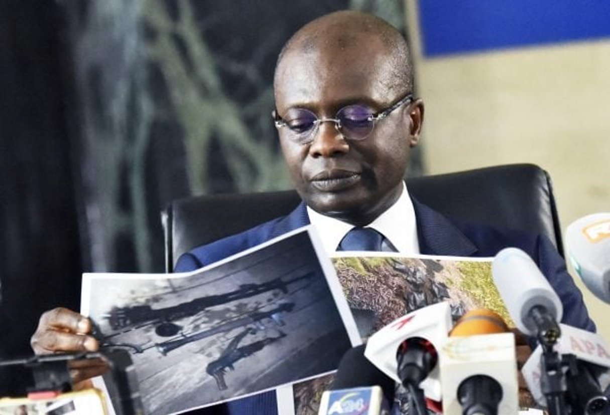 Le procureur de la République Richard Adou. © SIA KAMBOU/AFP