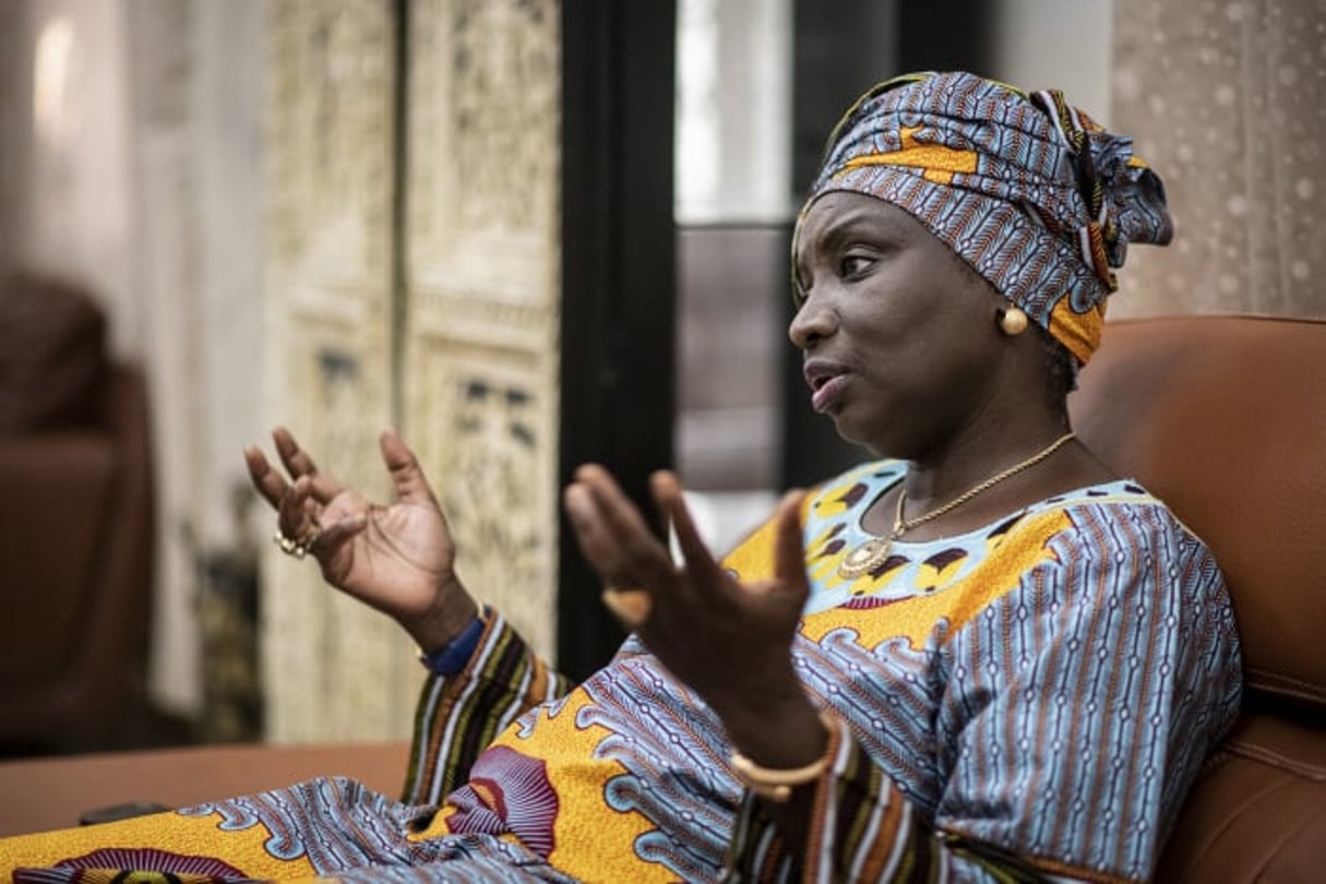 Aminata Touré à Dakar, en janvier 2019. © Sylvain Cherkaoui pour JA