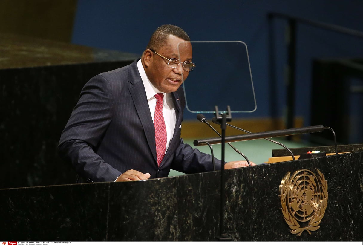 Le ministre des Affaires étrangères congolais Jean-Claude Gakosso aux Nations Unies, en septembre 2016. © AP Photo/Jason DeCrow