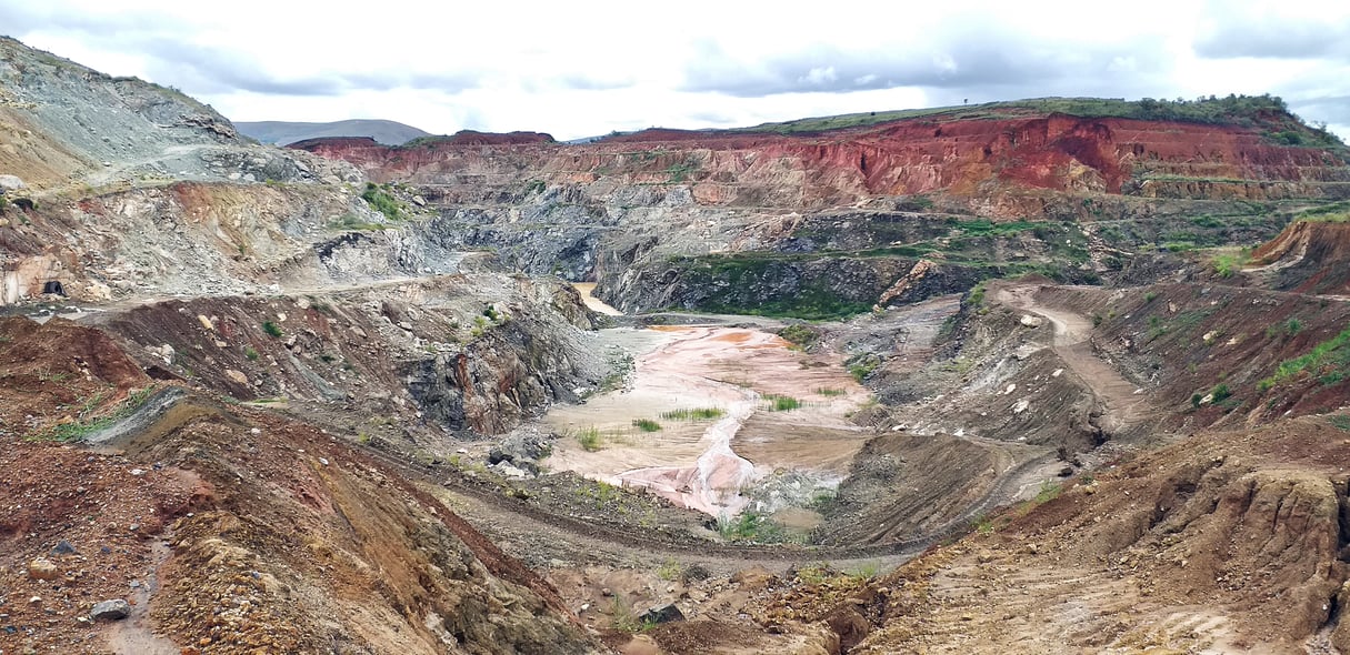 Ferrum Mining a décidé d’arrêter l’exploitation du site en décembre 2019. © Gaelle Borgia