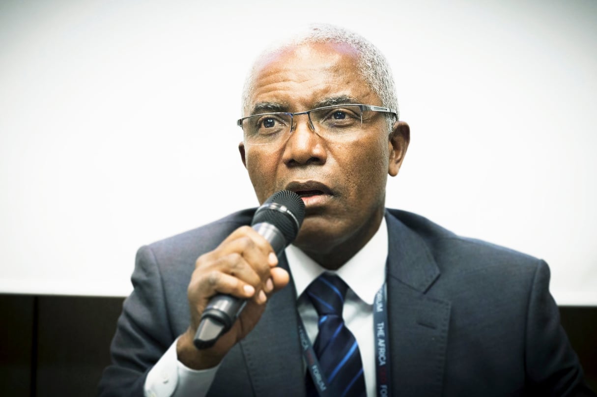 Jean Perrial Nyodog, l’ancien directeur général de Tradex. © Eric LARRAYADIEU pour JA