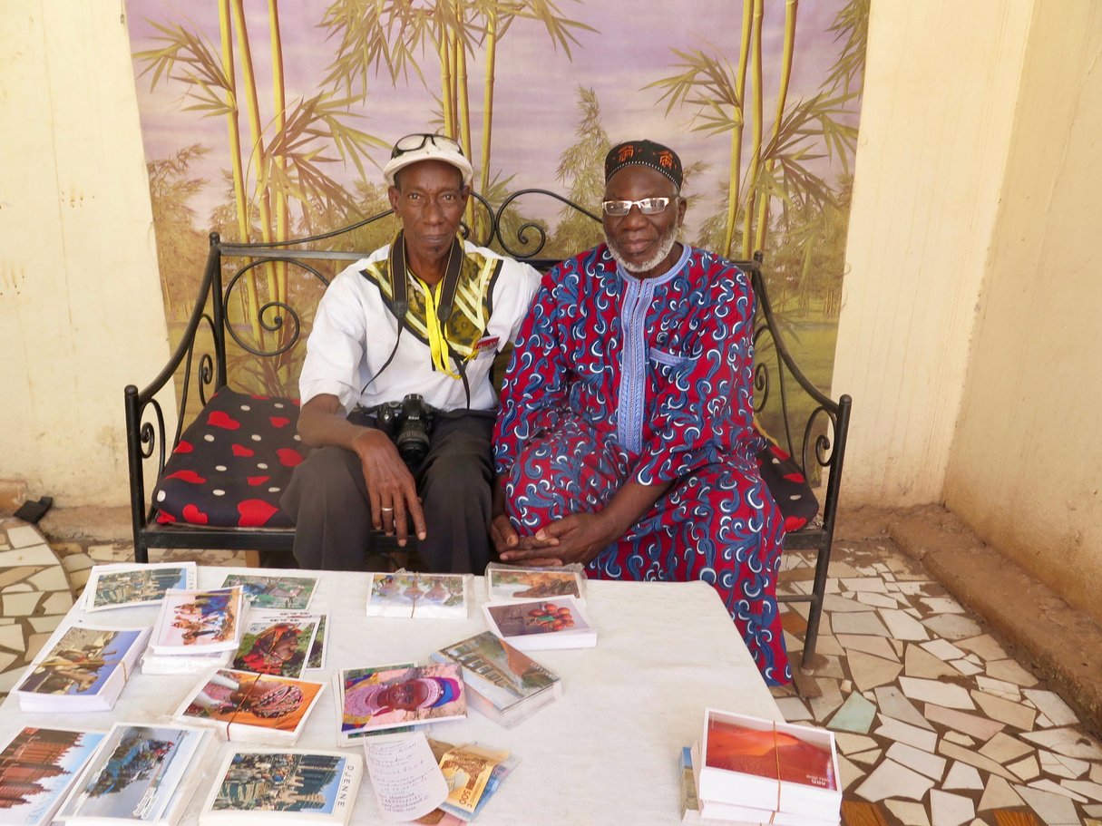 Amadou et Django Cissé, chez ce dernier à Bamako &copy; Léa Camps