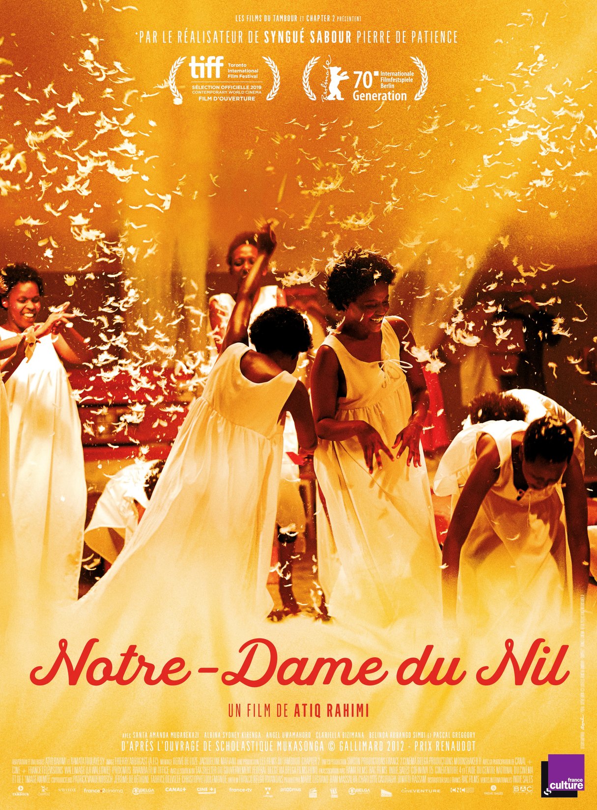 Notre-Dame du Nil, d’Atiq Rahimi (sortie en France le 5 février)