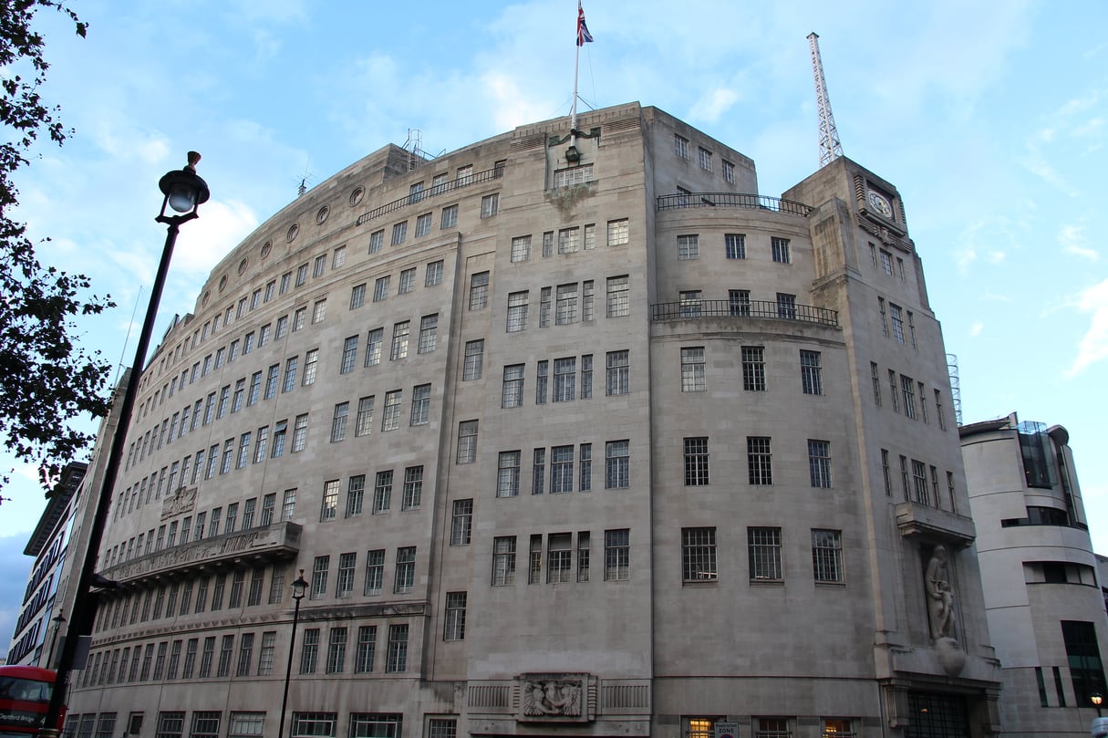Le siège de la BBC à Londres © Fred Romero