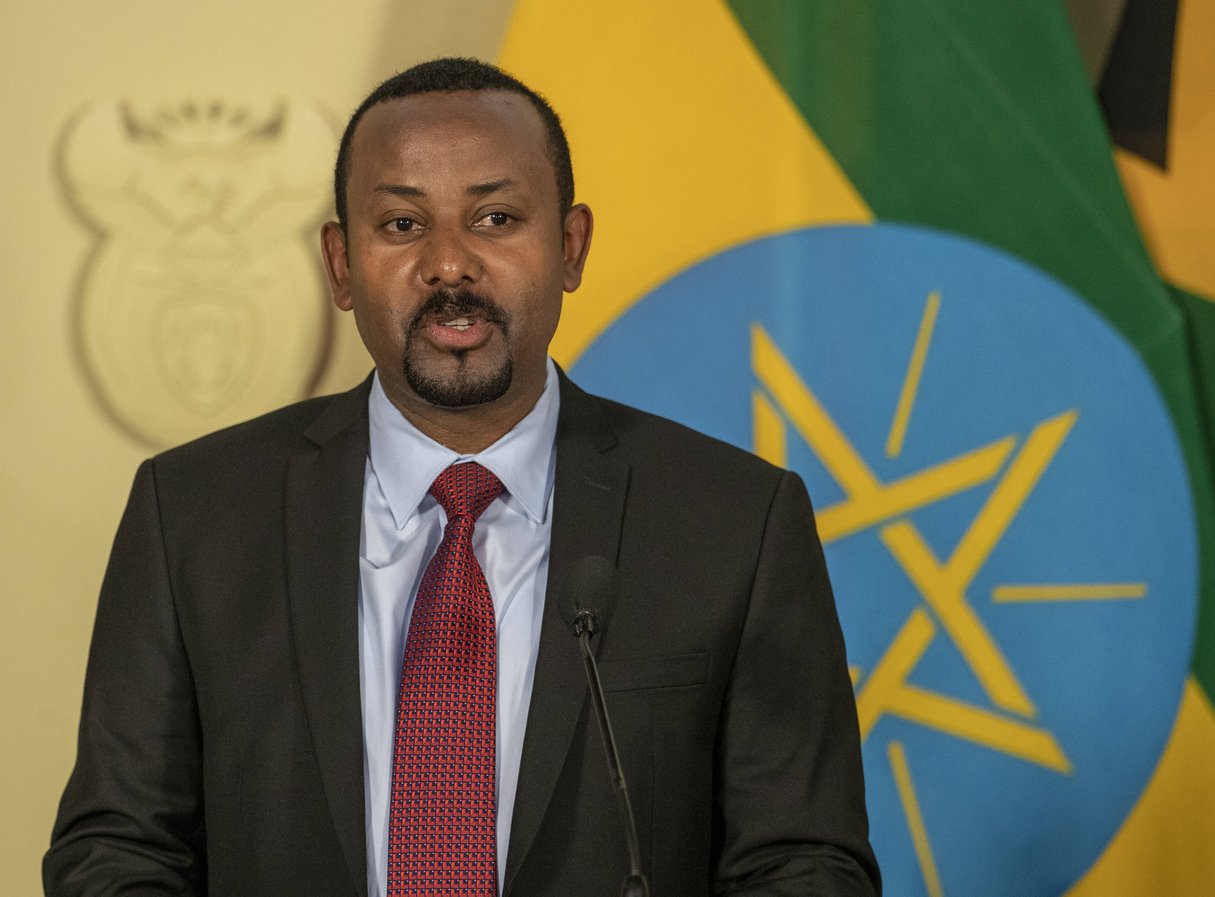 Abiy Ahmed, Premier ministre éthiopien depuis avril 2018. © Themba Hadebe/AP/SIPA/2020.