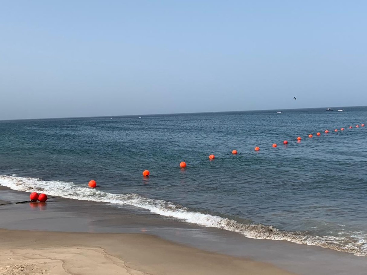 atterrissage des câbles ACE à Dakar pour permettre à la Guinée – notamment -d’accéder au réseau. © Edjeket, Wikimedia Commons