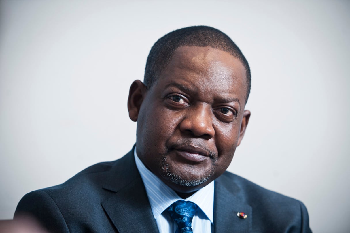 Firmin Ngrebada (Republique Centrafricaine), Premier ministre. © Vincent Fournier/JA